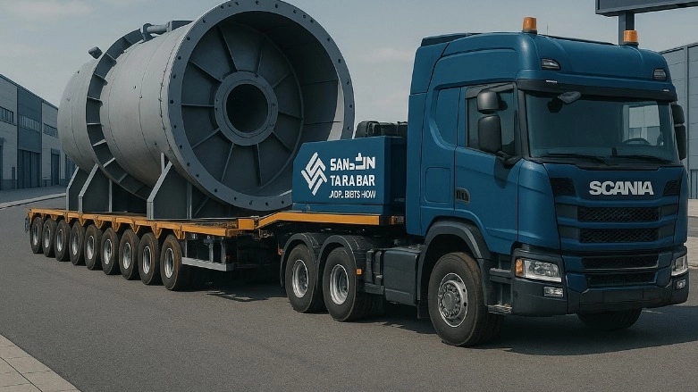 نقش شرکت سنگین ترابر جاده ابریشم در توسعه صنعت حمل و نقل شهرک صنعتی شیراز