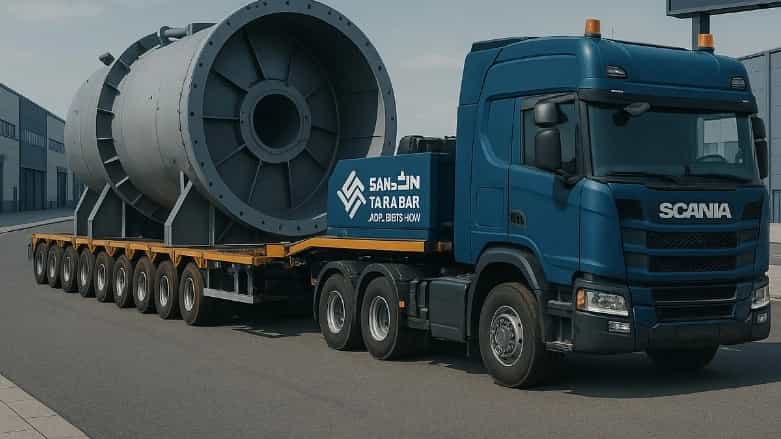 نقش شرکت سنگین ترابر جاده ابریشم در توسعه صنعت حمل و نقل شهرک صنعتی شیراز